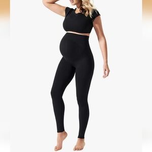 Blanqi Maternity Leggings - Black XL